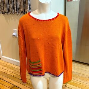 Ginza Luxury Boutique Artistic Knit Sweater